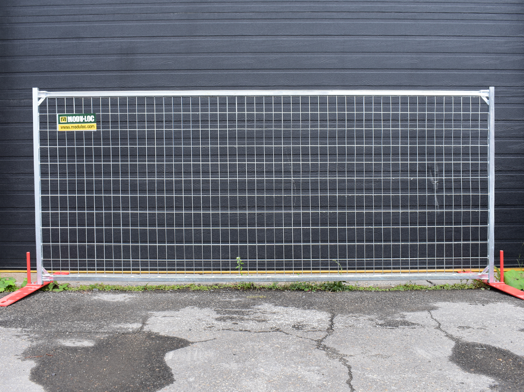 Panneaux de clôture en acier galvanisé de 4 pi