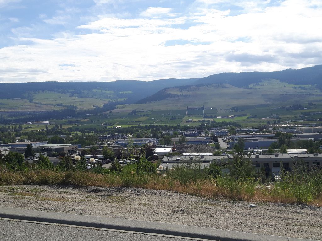 The Kelowna team has a spectacular view during their walks