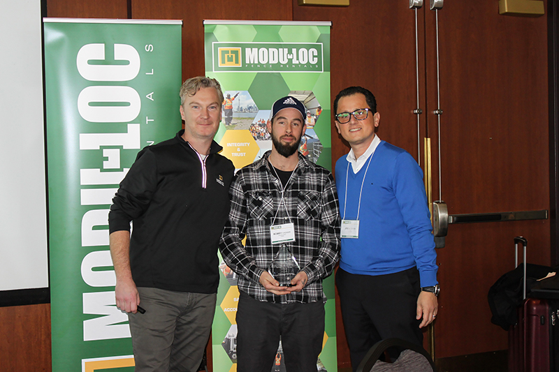 Bobby Chenier won the Integrity & Trust award
